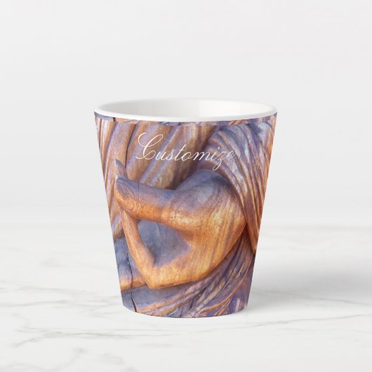 Buddha Hand Mudra Thunder_Cove Milchtasse (Vorderseite)
