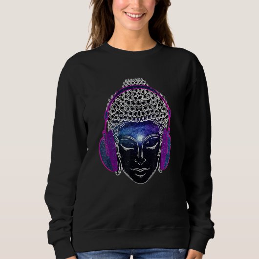 Buddha Hand Zen Buddha Yoga Mindfulness Yogi Piece Sweatshirt (Vorderseite)