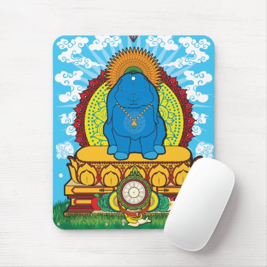 BUDDHA-HÄSCHEN MOUSEPAD (Mit Mouse)