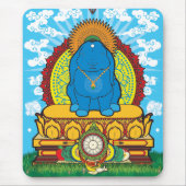 BUDDHA-HÄSCHEN MOUSEPAD (Vorne)