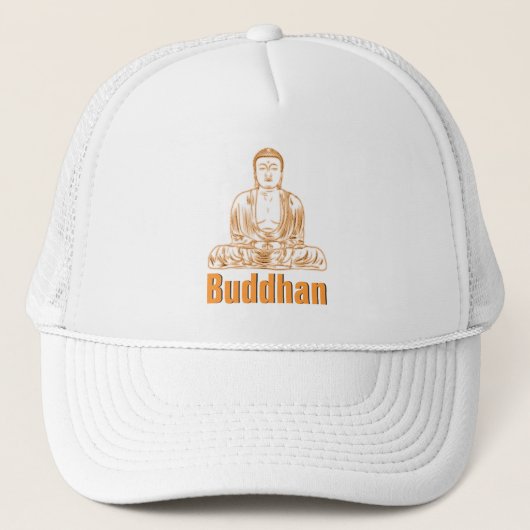 Buddha Hat Truckerkappe (Vorderseite)