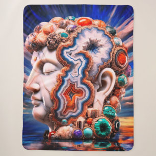 Buddha Head Geode Sherpadecke
