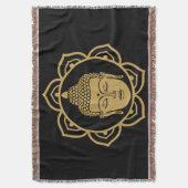 Buddha Head Meditation Decke (Vorderseite Vertikal)