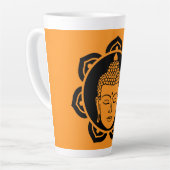 Buddha Head Meditation Milchtasse (Linke Ecke)