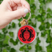 Buddha Head Meditation Schmuck Schlüsselanhänger (Hand)