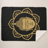 Buddha Head Meditation Sherpadecke (Vorderseite (Horizontal))