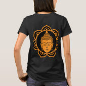 Buddha Head Meditation T-Shirt (Rückseite)