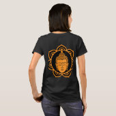 Buddha Head Meditation T-Shirt (Schwarz voll)
