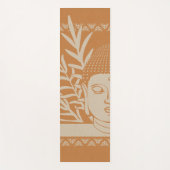 Buddha Head mit Palm - Rost + Dove Yoga Mat Yogamatte (Vorderseite)