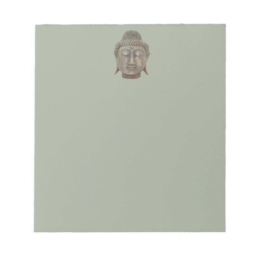 Buddha Head Notizblock (Vorderseite)