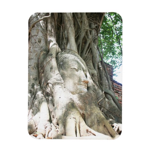 Buddha Head Premium Magnet (Vertikal)