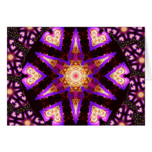 Buddha HeartStar-Karte