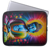 Buddha heilige Tage des Friedens Laptopschutzhülle (Vorderseite)
