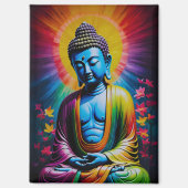 Buddha heilige Tage des Friedens Magnet (Vorderseite)