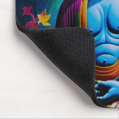 Buddha heilige Tage des Friedens Mousepad (Ecke)