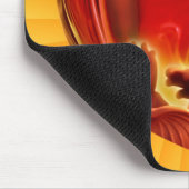 BUDDHA Herz | gelb Mousepad (Ecke)