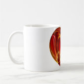 BUDDHA Herz Kaffeetasse (Links)