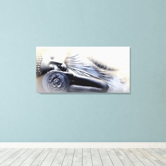 Buddha II Leinwanddruck (Insitu (Holzboden))