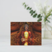 Buddha III Postkarte (Stehend Vorderseite)