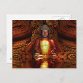 Buddha III Postkarte (Vorne/Hinten)