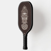 Buddha Illustration Pickleball Schläger (Links)