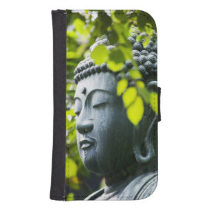 Buddha im Senso-ji Tempel-Garten Geldbeutel Hülle Für Das Samsung Galaxy S4