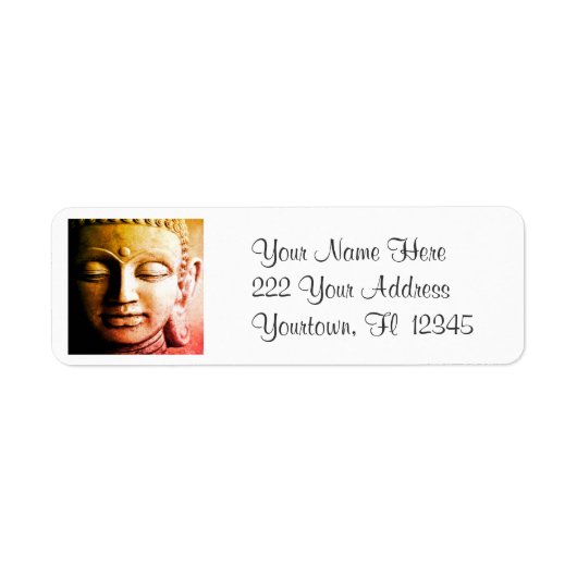 Buddha Image Address Labels (Vorne)