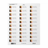 Buddha Image Address Labels (Vorne)