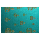 Buddha in Blau Stoff (Yard (91,4 cm))