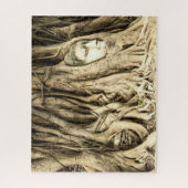 Buddha in den Baumwurzeln Puzzle (Vertikal)