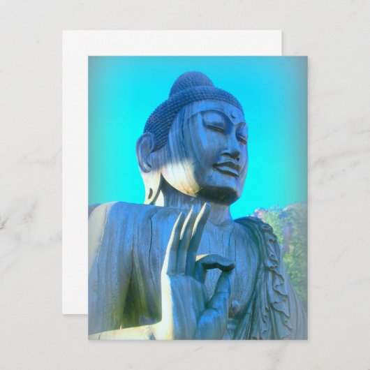 Buddha in der Diskussion mudra (Vorne/Hinten)