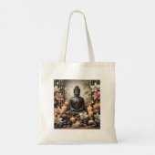 Buddha in der Gebetstuntttasche Tragetasche (Rückseite)