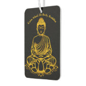 Buddha in der Pose Lotus Autolufterfrischer (Links)