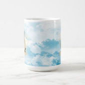 Buddha in der Tasse der Wolkenmeditation (Mittel)