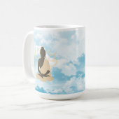 Buddha in der Tasse der Wolkenmeditation (Vorderseite Links)