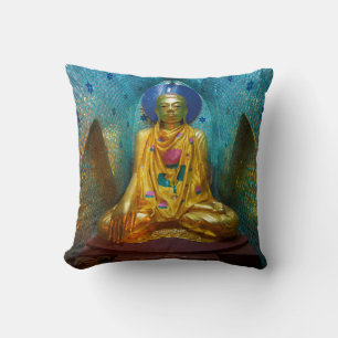 Buddha in der Verzierten Alcove Kissen