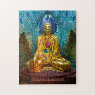 Buddha in der Verzierten Alcove Puzzle