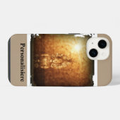 Buddha in der Wolke iPhone Hülle (Rückseite (Horizontal))