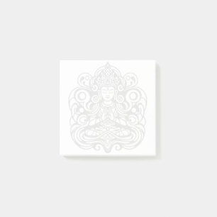 Buddha in Frieden Post-it Klebezettel