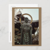 Buddha in Higashiyama Postkarte (Vorne/Hinten)