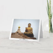 Buddha in Light l Fotografy Karte (Rückseite)