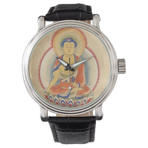 Buddha in Meditation Armbanduhr