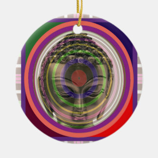 BUDDHA in Meditation Hauptlehrer-Heilig-Guru-SPASS Keramik Ornament