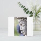Buddha in Profil Postkarte (Stehend Vorderseite)