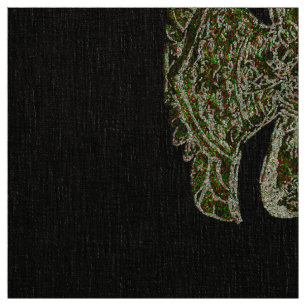 Buddha in schwarz stoff