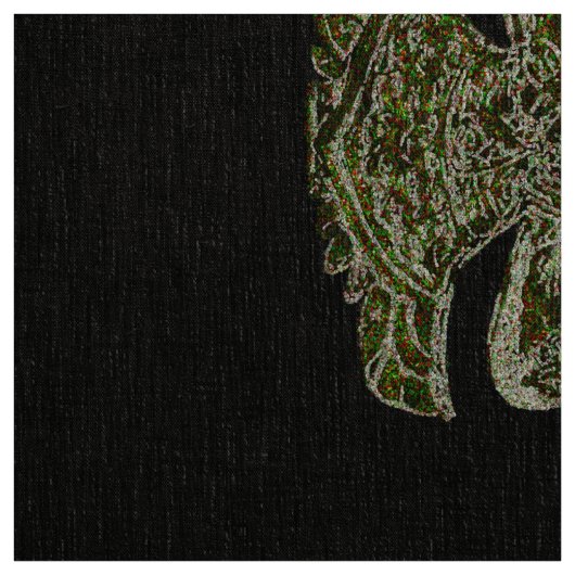 Buddha in schwarz stoff (Muster)