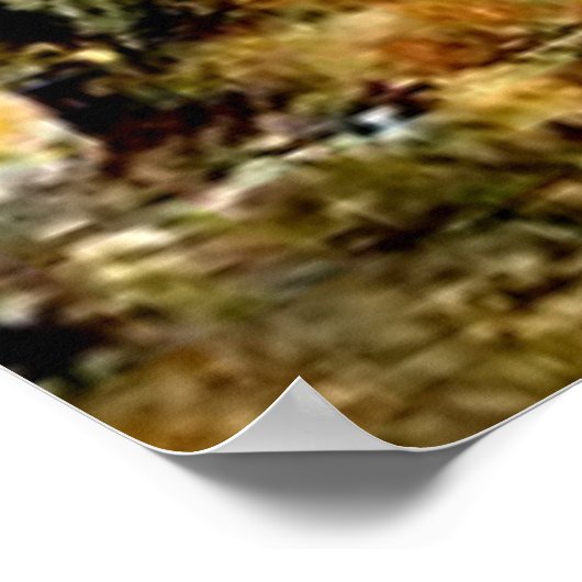 Buddha in seiner Jugend, Poster (Ecke)