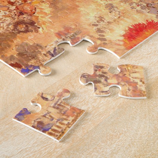 Buddha in seiner Jugend von Odilon Redon Puzzle (Seite)