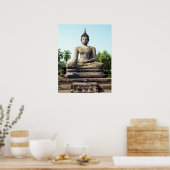 Buddha in Thailand Print Poster (Küche)