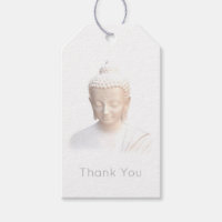 Buddha in Weiß | Serene Meditative Vielen Dank